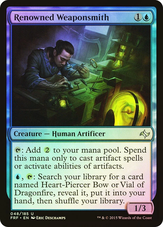 MTG FOIL Renowned Weaponsmith  - Fate Reforged #048 - Image 1 of 1