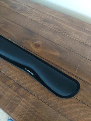 Wrist Pad Keyboard Wrist Rest  Black 18 In. Full Size Keyboard Memory Foam Comfy - Image 1 of 3