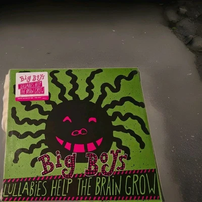 BIG BOYS Lullabies Help The Brain Grow on Pink LMTD Minor Threat Ships FREE - Image 1 of 4