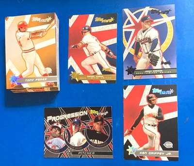 2001 Topps Stars (61) Card Lot - LIMITED EDITION – W/Griffey Jr. NM+! FREE SHIP - Image 1 of 4