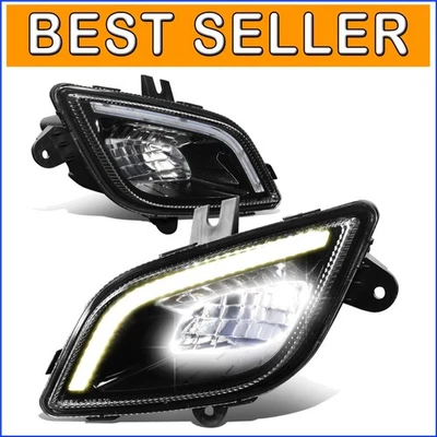 Luces antiniebla LED completas duraderas con lente transparente para Freightliner Cascadia 2018-2022 Foto 1 de 4