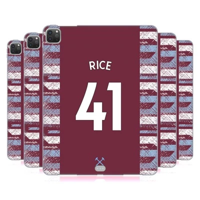 WEST HAM UNITED FC 2022/23 PLAYERS HOME KIT GEL CASE FOR APPLE SAMSUNG KINDLE - Image 1 of 4