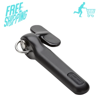 Good Cook Can Opener, Safe Cut Manual Can Opener, no Sharp Can Edges, Black