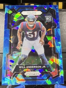 2023 Will Anderson Jr. Panini Prizm Blue Ice Prizm Rookie #342 59/99 - Picture 1 of 2