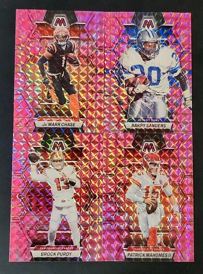 2023 Mosaic Football CAMO PINK PRIZMS 1-250 You Pick the Card - Image 1 of 1