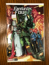 FANTASTIC FOUR 32 1:25 wraparound incentive variant 2021 Bride of Dr Doom