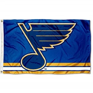 St. Louis Blues Flag 3x5FT Large - Imagen 1 de 2