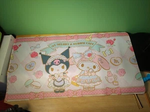 Cute Extra Large Hello Kitty My Melody x Kuromi Mouse Pad 29.5" L x 15.75" W - Bild 1 von 4