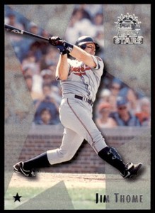 1999 Topps Stars One Star #61 Jim Thome Cleveland Indians