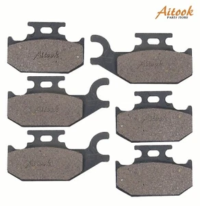 Front And Rear Brake Pads For BOMBARDIER TRAXTER MAX 650 2003-2005 - Picture 1 of 1