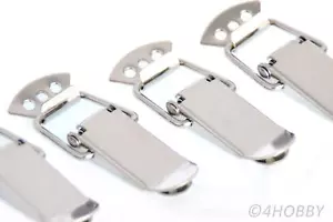 4x Edelstahl Box-Verschluss Kistenverschluss Spannverschluss Schnappverschluss - Picture 1 of 3