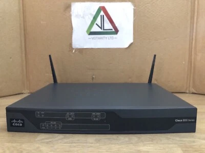Cisco 867-W with broken Antennas CISCO867W-GN-A-K9 Cisco 800-29555-04 -Inc VAT - Image 1 of 4