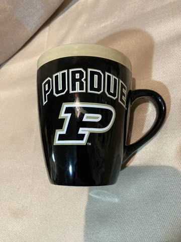 NCAA Purdue 16oz Coffee Mug Cup Logo Cover