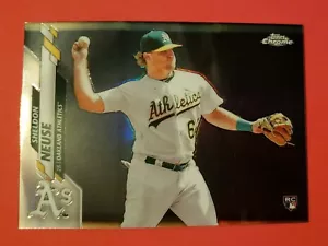 2020 Topps Chrome Refractor - #61 Sheldon Neuse - Picture 1 of 2