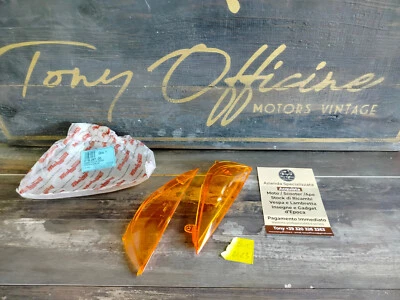 TO-R2123 - INDICATORE DI DIREZIONE ANTERIORE VETRO IN COPPIA DX SX MALAGUTI F15 - Immagine 1 di 4