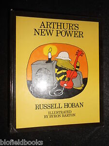 Arthur's New Power by Russell Hoban - 1980 - Children's Book Hardcover