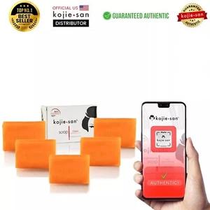 Jabón Iluminador de Piel Kojie San - Jabón Ácido Kójico Original 135g x 5 Barras - Imagen 1 de 8