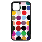 OtterBox Commuter for Apple iPhone (Pick Model) Rainbow Polka Dots