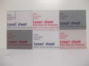 2mm Lexan solid Polycarbonate sheet 300 mm x 300mm Virtually unbreakable glazing - Picture 1 of 4
