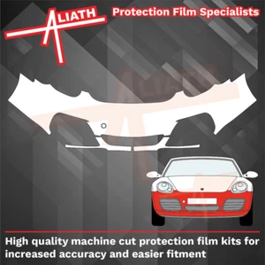 Pellicola Protettiva Vernice Protezione Scheggia Pietra Paraurti Compatibile Porsche Cayman 987 2008-12 F - Foto 1 di 3