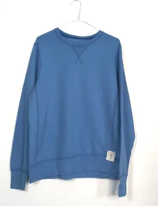 Champion Ropa Auténtica Reino Unido Grande Unisex Azul Cuello Redondo Pullover Jersey - Imagen 1 de 8