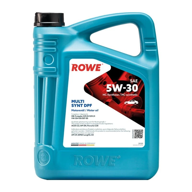 ROWE HIGHTEC MULTI SYNT DPF SAE 5W-30  |  5 Liter - Bild 1 von 1
