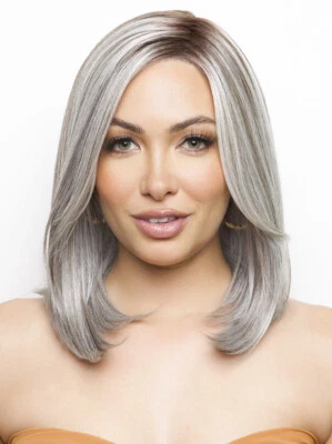 Peruca DAVINA por RENE OF PARIS, Orquídea, Amigável ao Calor, QUALQUER COR Parte Frontal de Renda NOVA - Imagem 1 de 4