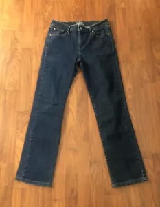 Jeans Levi's Demi Curve classico gamba dritta elasticizzato denim blu SF taglia 8 - Foto 1 di 13