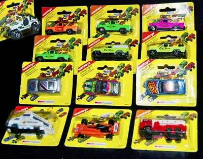 13 Pressofuso Metallo Auto Conf. Orig. Blister 1990er Pressofusione di Zinco - Immagine 1 di 4