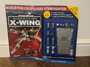 1/18 SCALE DEAGOSTINI BUILD YOUR OWN X-WING FIGHTER STAR WARS ISSUE 2 - Picture 1 of 4