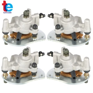 For Yamaha YFM700F/P Grizzly 700 2007-2018 Front & Rear Brake Calipers w/Pads - Picture 1 of 6