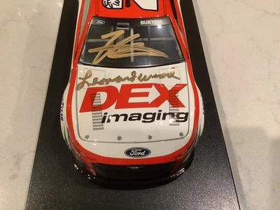 HARRISON BURTON & WOOD BROTHERS AUTOGRAFADO 2022 DEX IMAGING DIECAST & CARTÕES - Imagem 1 de 4