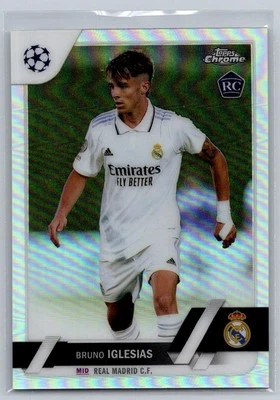 2022-23 Topps Chrome UEFA Club Competitions #114 Bruno Iglesias Refractor - Image 1 of 2