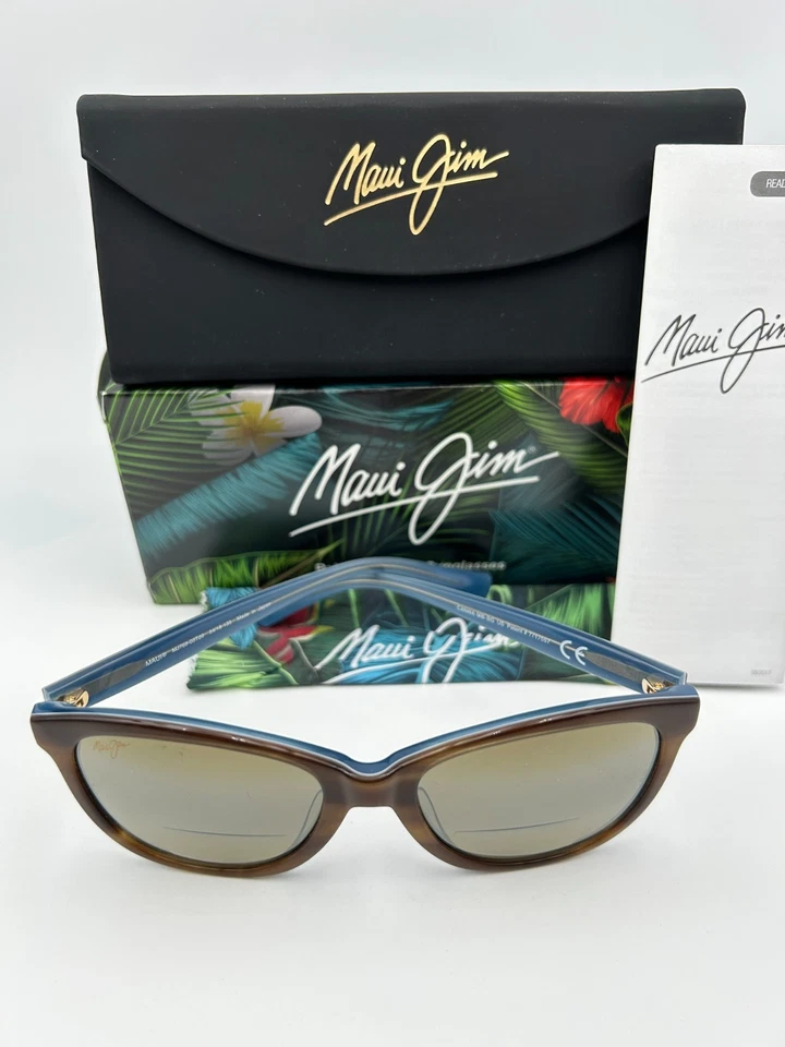 Gafas de sol polarizadas MAUI JIM MJ 769 03T20 Canna Readers Havana Tortuga Bronce Foto 1 de 4