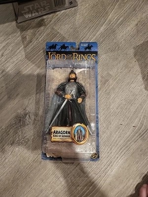 Aragorn Rey de Gondor 6" EL SEÑOR DE LOS ANILLOS ToyBiz  Foto 1 de 3