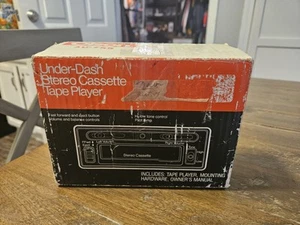 VINTAGE Olson AU-755 Under Dash Stereo Cassette Tape Player READ - Picture 1 of 8
