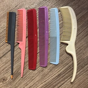 VTG GOODY HAIR COMBS LOT COMB . Lot Of 6 - Picture 1 of 8