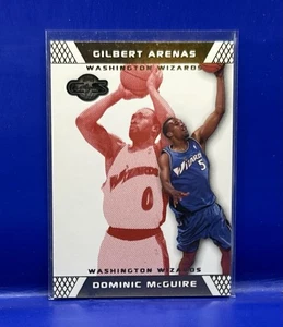Gilbert Arenas Dominic McGuire 2007 Topps Co-Signers #/109 Washington Wizards - Picture 1 of 2