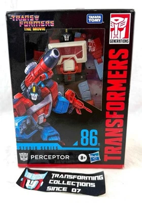 Transformers Studio Series 86 Deluxe Class Perceptor MISB - Image 1 of 2
