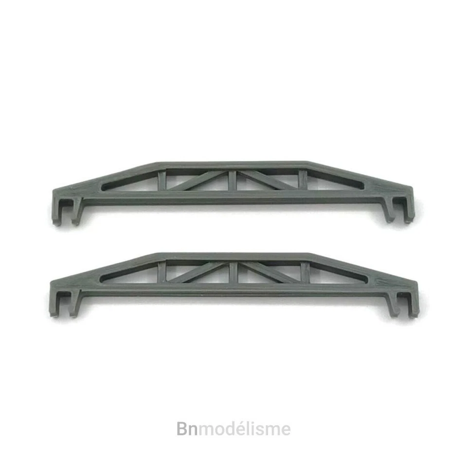 HO Paire d'Entretoises Remplacement Pont Jouef 670 Décor 1/87 Train H0 Modélisme - Immagine 1 di 2