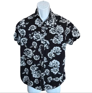 Camisa informal de fin de semana con botones estampado floral Ricky Singh Cactus Man para hombre - Talla L - Imagen 1 de 2
