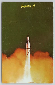 Postcard Florida NASA Patrick Air Force Base Amry Jupiter C Vintage - Picture 1 of 2