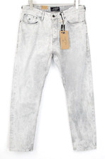 SCOTCH & SODA Dean W32/L32 Men Jeans Washed Denim Pure Cotton Loose Taper Fit