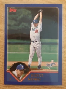 2003 TOPPS HIDEO NOMO #93 LOS ANGELES DODGERS - Picture 1 of 2