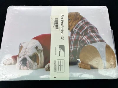 Funda rígida para MacBook Pro Retina 13" diseño Twin Dog Foto 1 de 4
