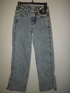 NEW Art Class Kid's High-Rise Baggy Straight Leg Jeans - Light Wash - Picture 1 of 4