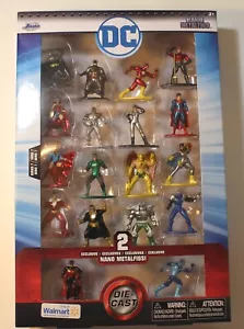 Jada DC Nano Series 7 Metal Figs Die-Cast 1.65in, 18pc New In Box - Picture 1 of 12