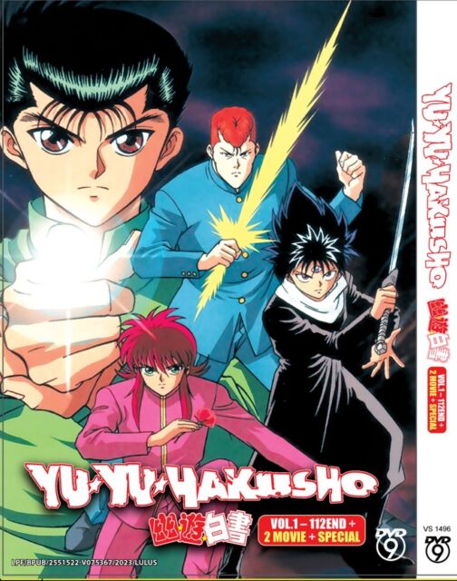 Yu Yu Hakusho - Série completa + Filmes e Ovas em DVD