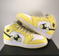 Nike Air Jordan 1 Mid Dynamic Yellow 