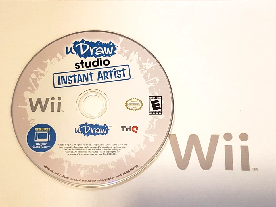 --DISC ONLY-- U Draw Studio: Instant Artist (Wii, 2011) - Image 1 of 1